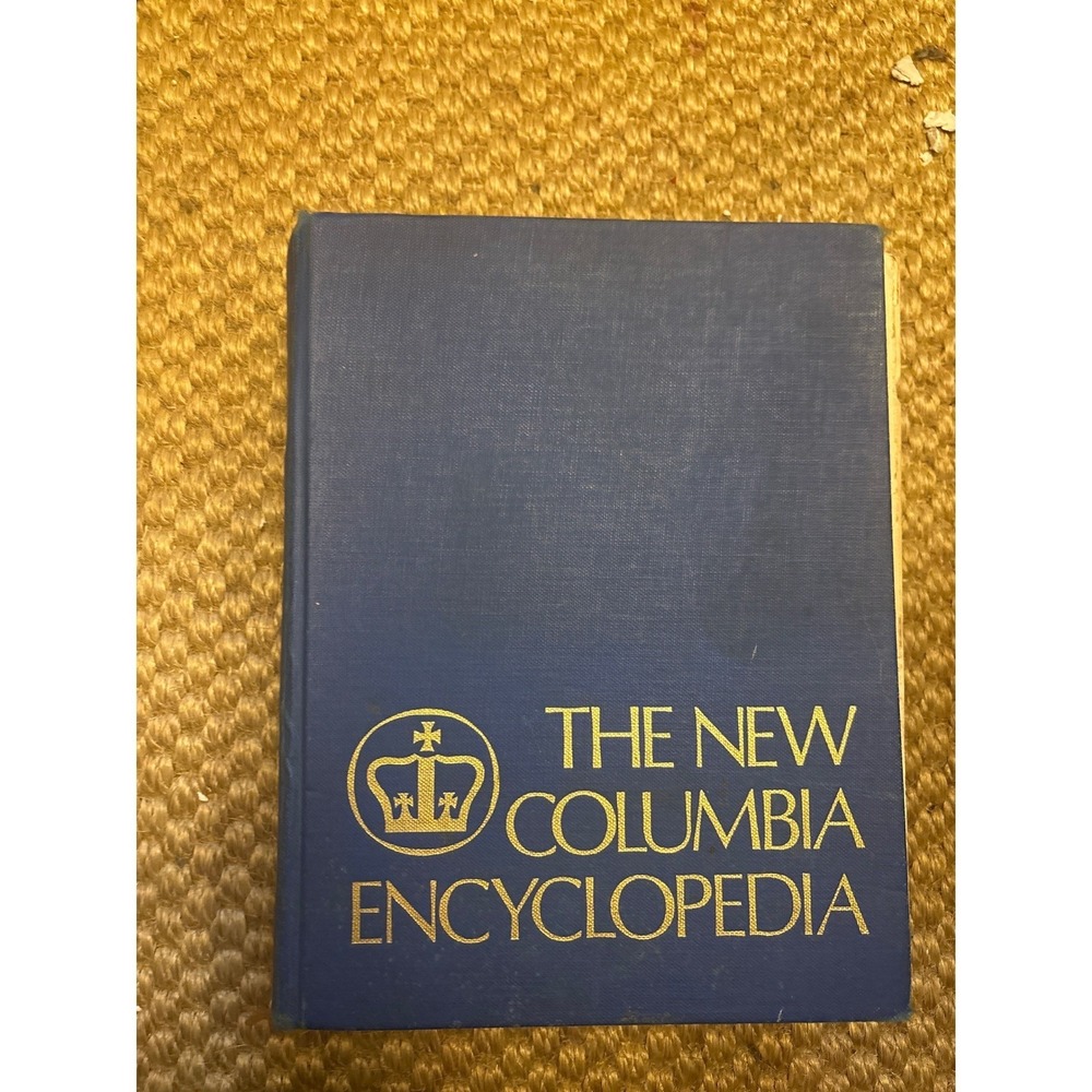 Columbia University Press The New Columbia Encyclopedia Blue Good Hardcover